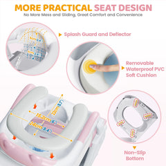 Orzbow splash guard extension reduces mess during use