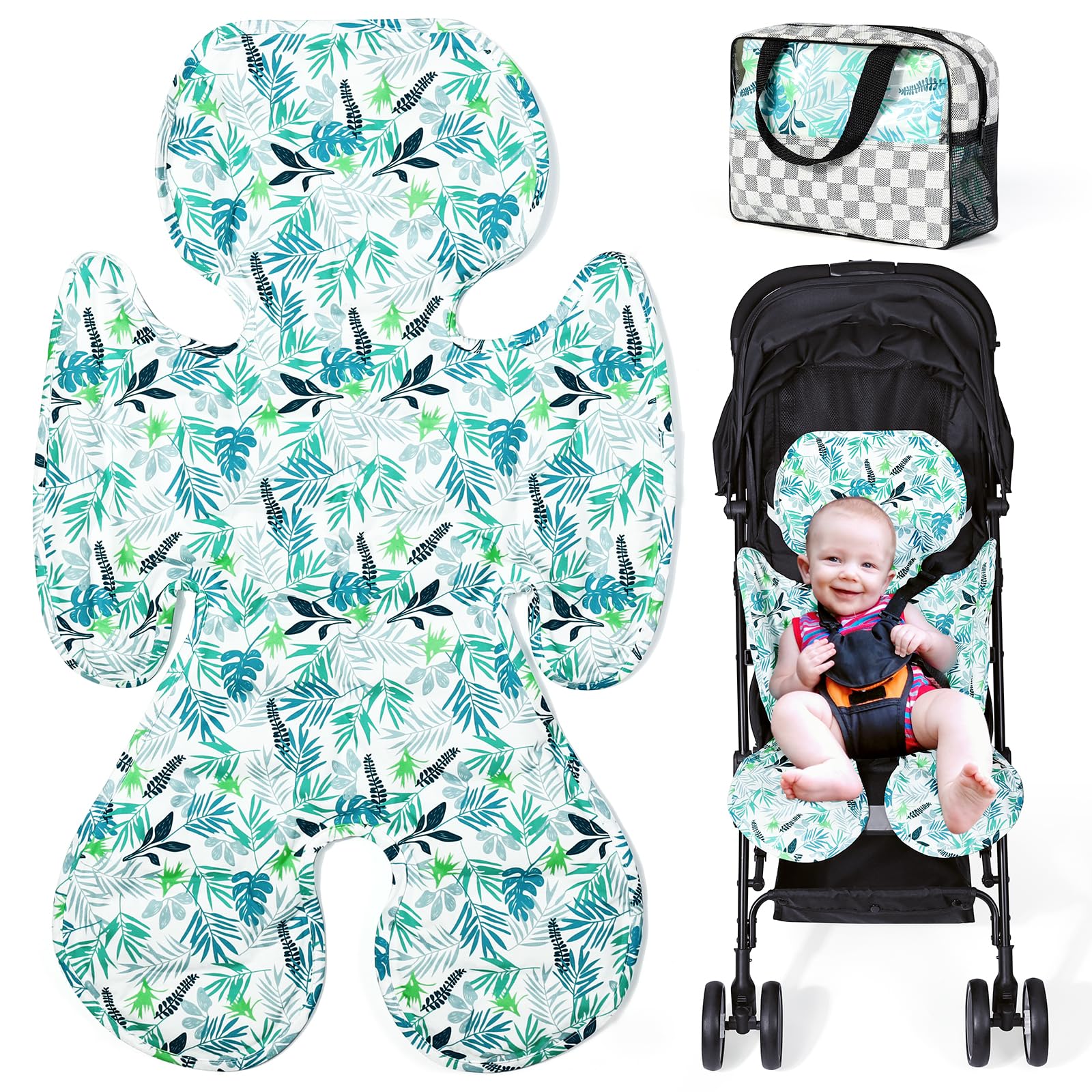 Orzbow Stroller Cooling Pad beads cooling surface keeps baby comfortable on hot days
