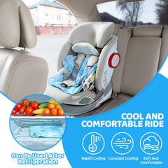 Orzbow stroller cooling pad with waterproof cover protects against spills.