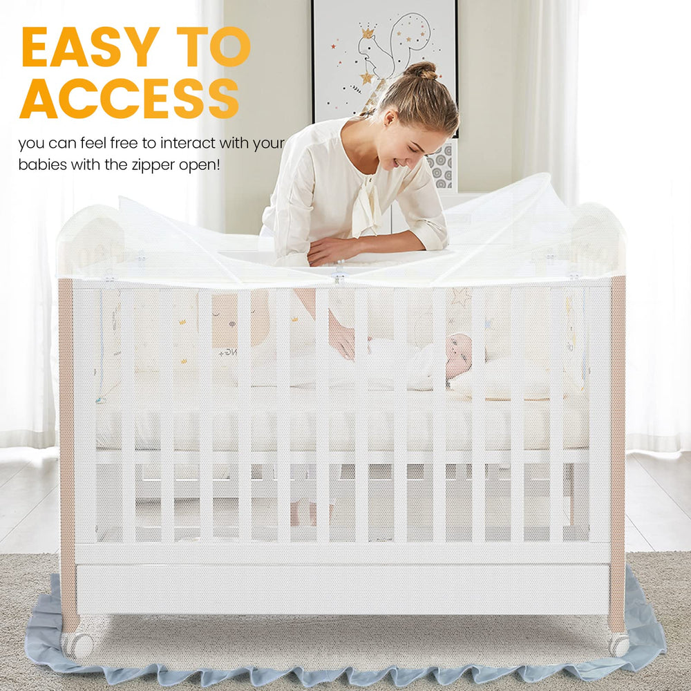 Orzbow two-way-zipper access - quick checks for your baby.