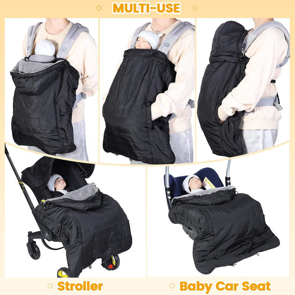 Orzbow universal buckle and waist strap attaches to many carriers.