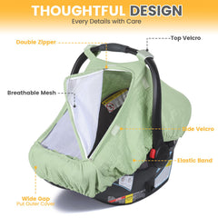 Orzbow universal-fit cover secured with hook-and-loop fasteners.