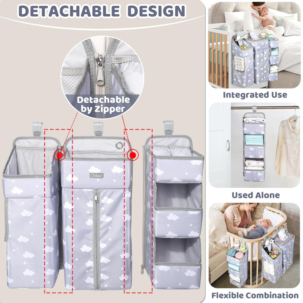 Orzbow XL waterproof 600D fabric ensures durability and spills stay contained across busy days.