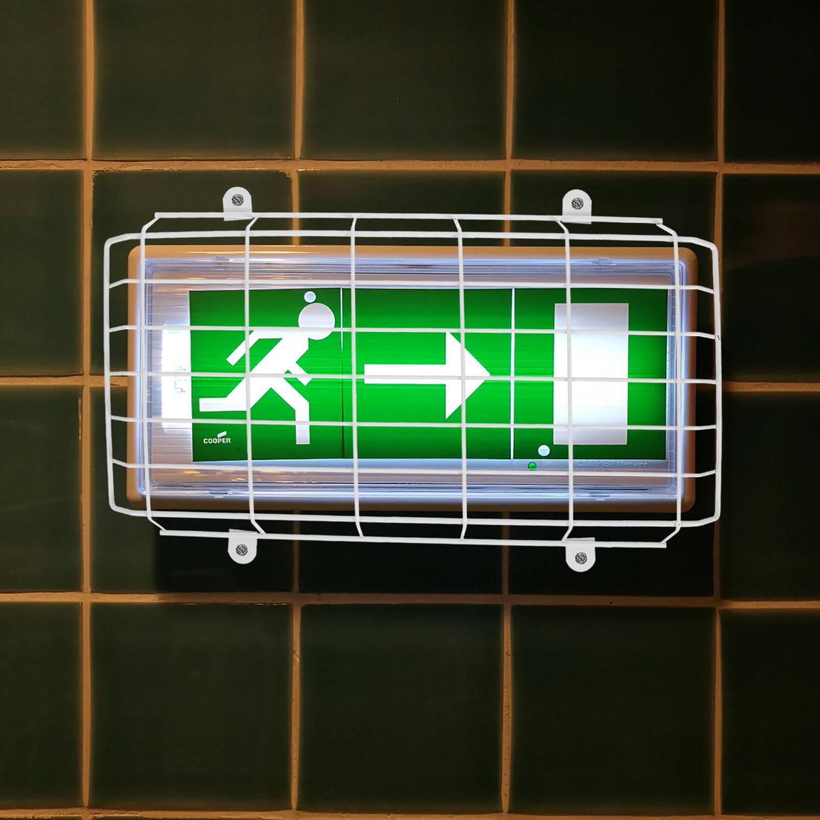 OSALADI robust wire guard design reduces damage risk while maintaining light transmission