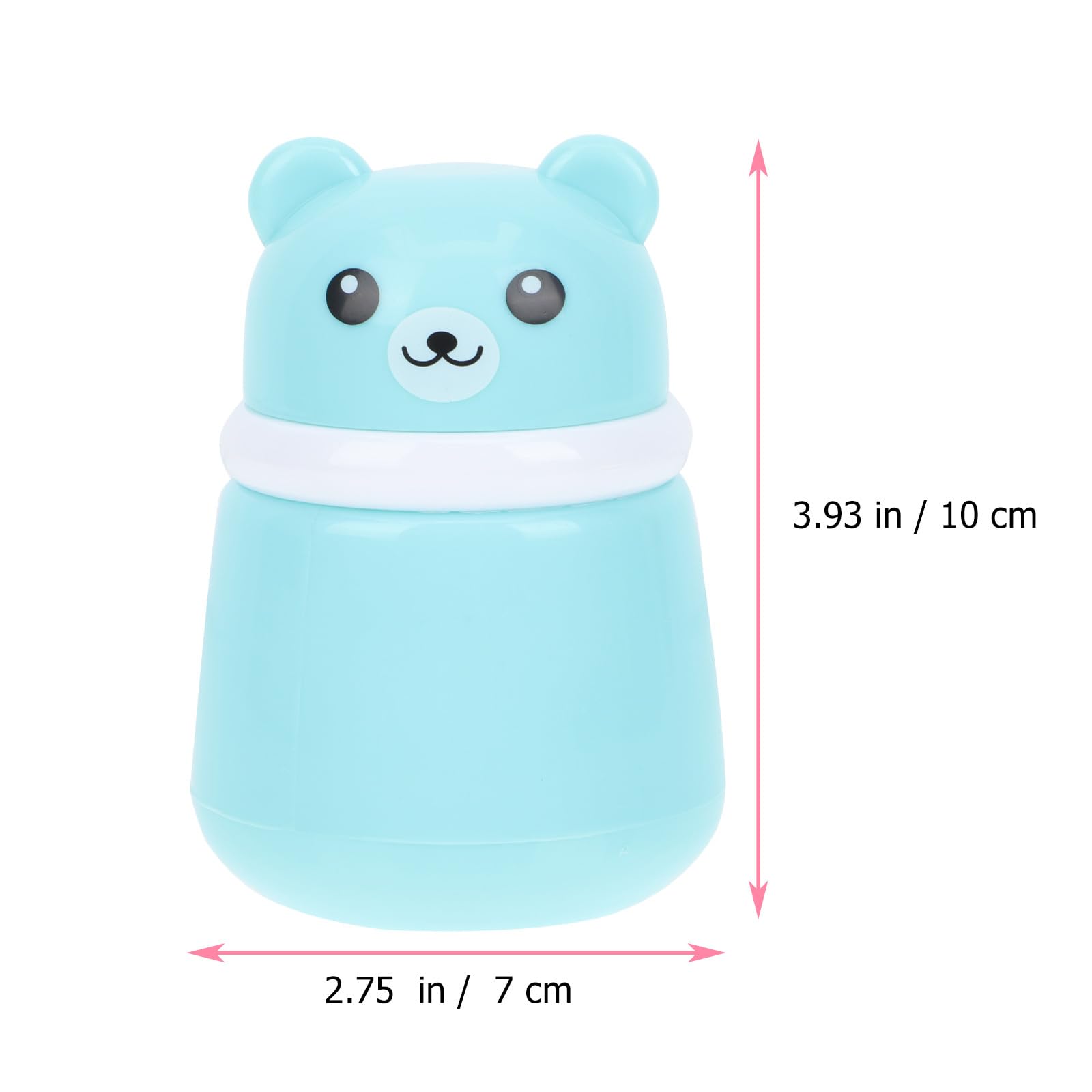 OSALADI baby powder bottle with wide mouth for mess-free pouring.