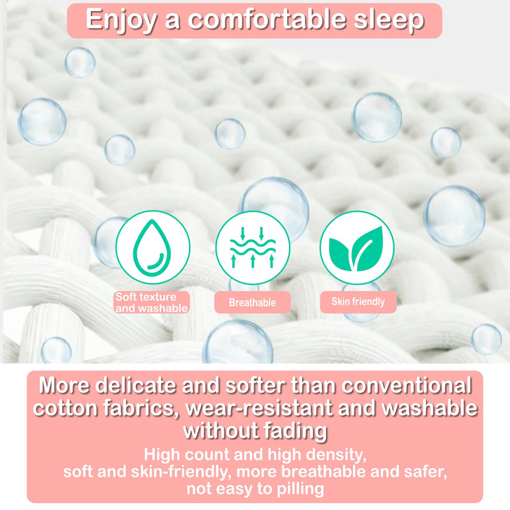Oskeray pregnancy pillow detachable-cover highlights easy cleaning.