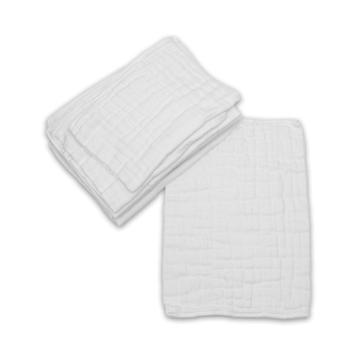 OsoCozy Chinese Prefolds 100 percent cotton, durable and lint-free for baby care
