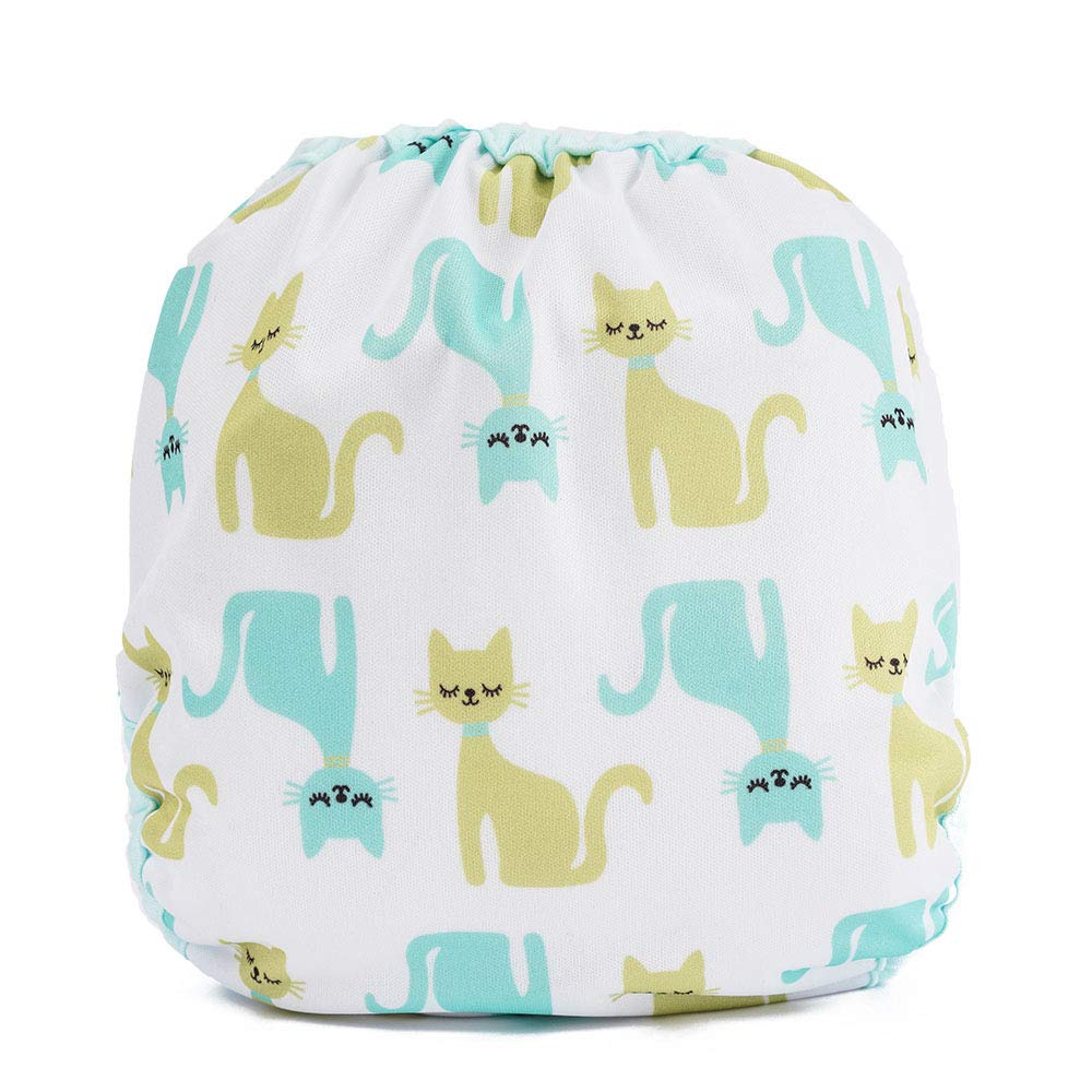 OsoCozy diaper cover with double leg gussets to keep messes contained during active wear