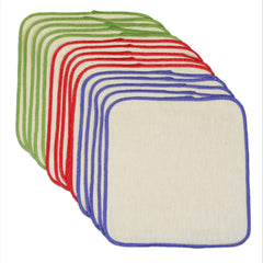 OsoCozy wipes with colorful stitching, durable edges for daily use.