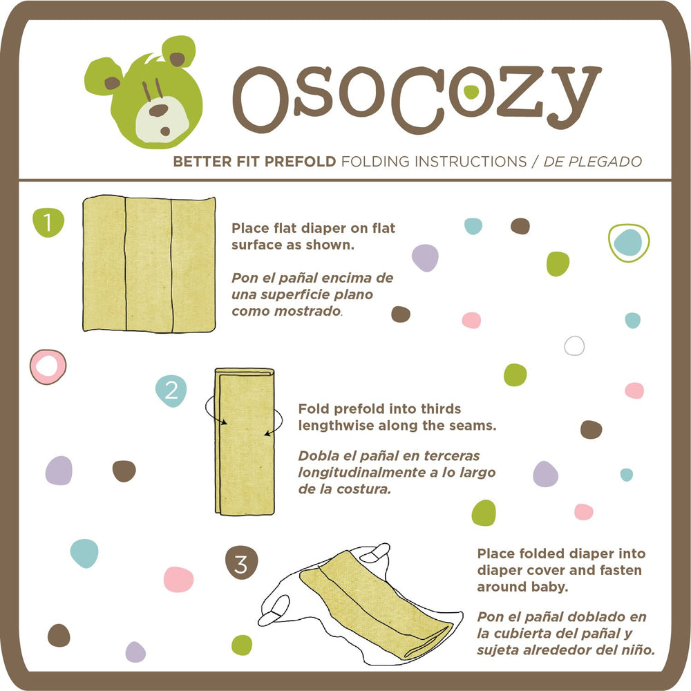 OsoCozy infant-size 4x8x4 fits 6–16 lb.