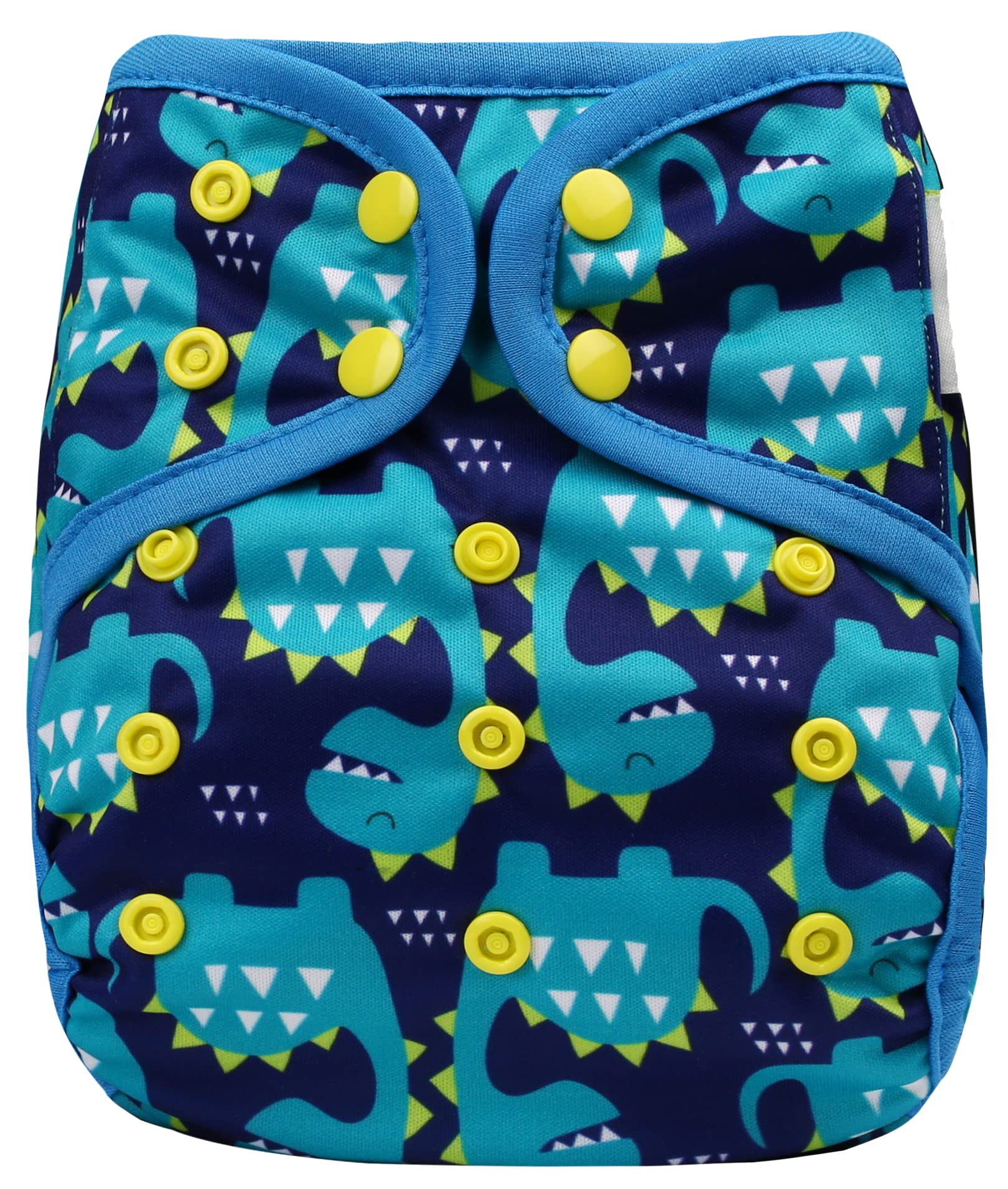 OsoCozy one-size cloth diaper cover with adjustable snap fit for versatile use