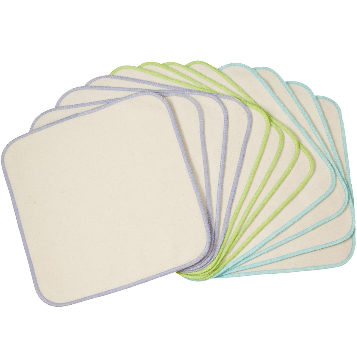 OsoCozy organic flannel wipes pack image shows reusable wipes for savings.