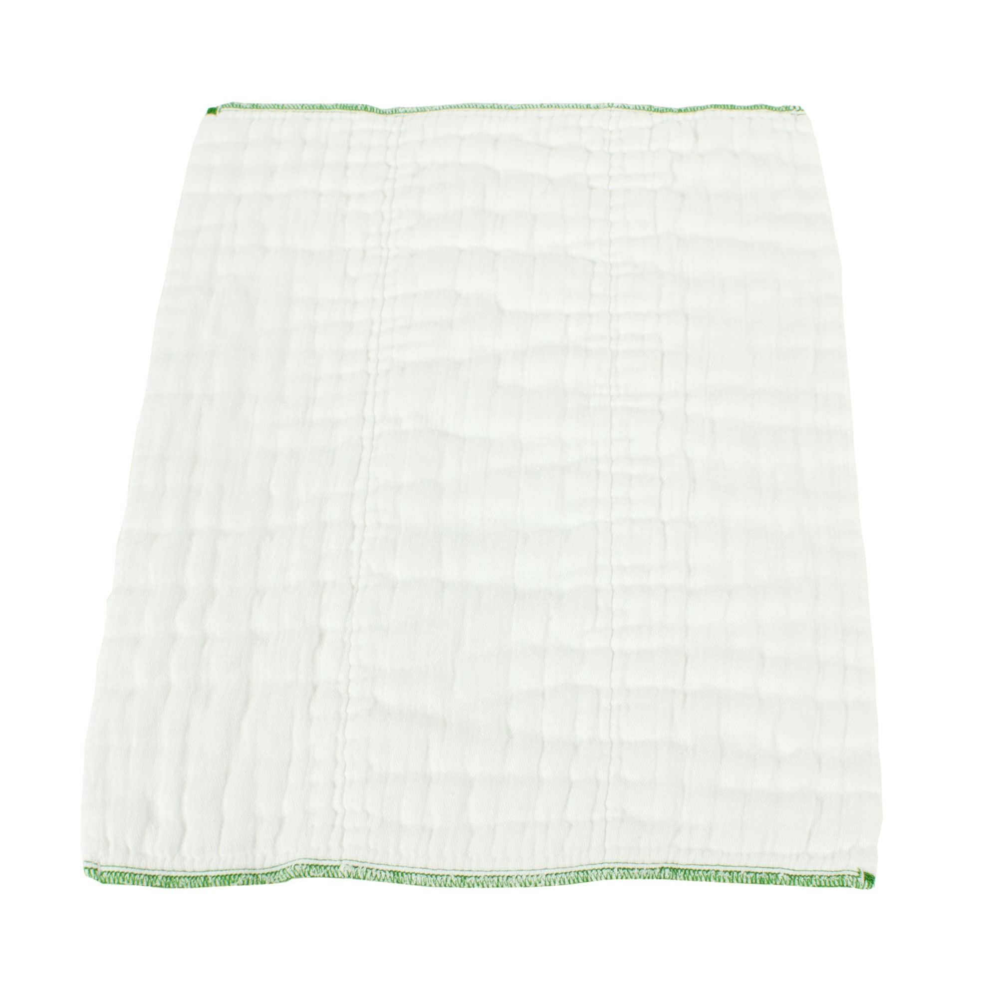 OsoCozy extra thick 100% cotton prefolds highlight durability and long-lasting use.