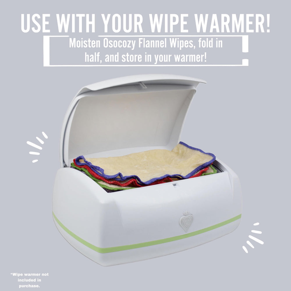 OsoCozy reusable wipes offer an eco-friendly cleaning option.