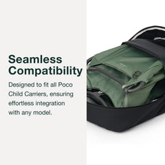 Osprey Poco Carry Case ID window for quick identification on trips