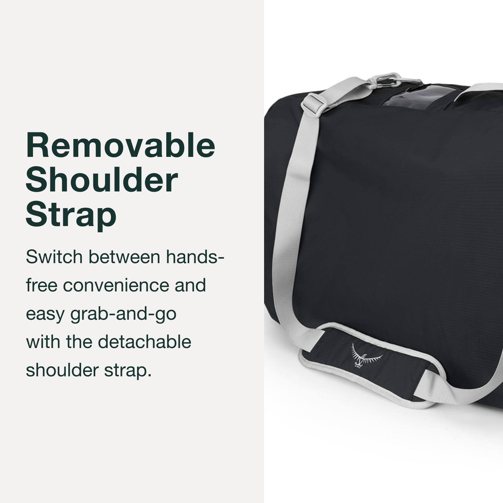 Osprey Poco Carry Case self-storing pocket for compact packing