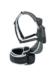 Osprey Poco Soft headrest folded away for growing child.