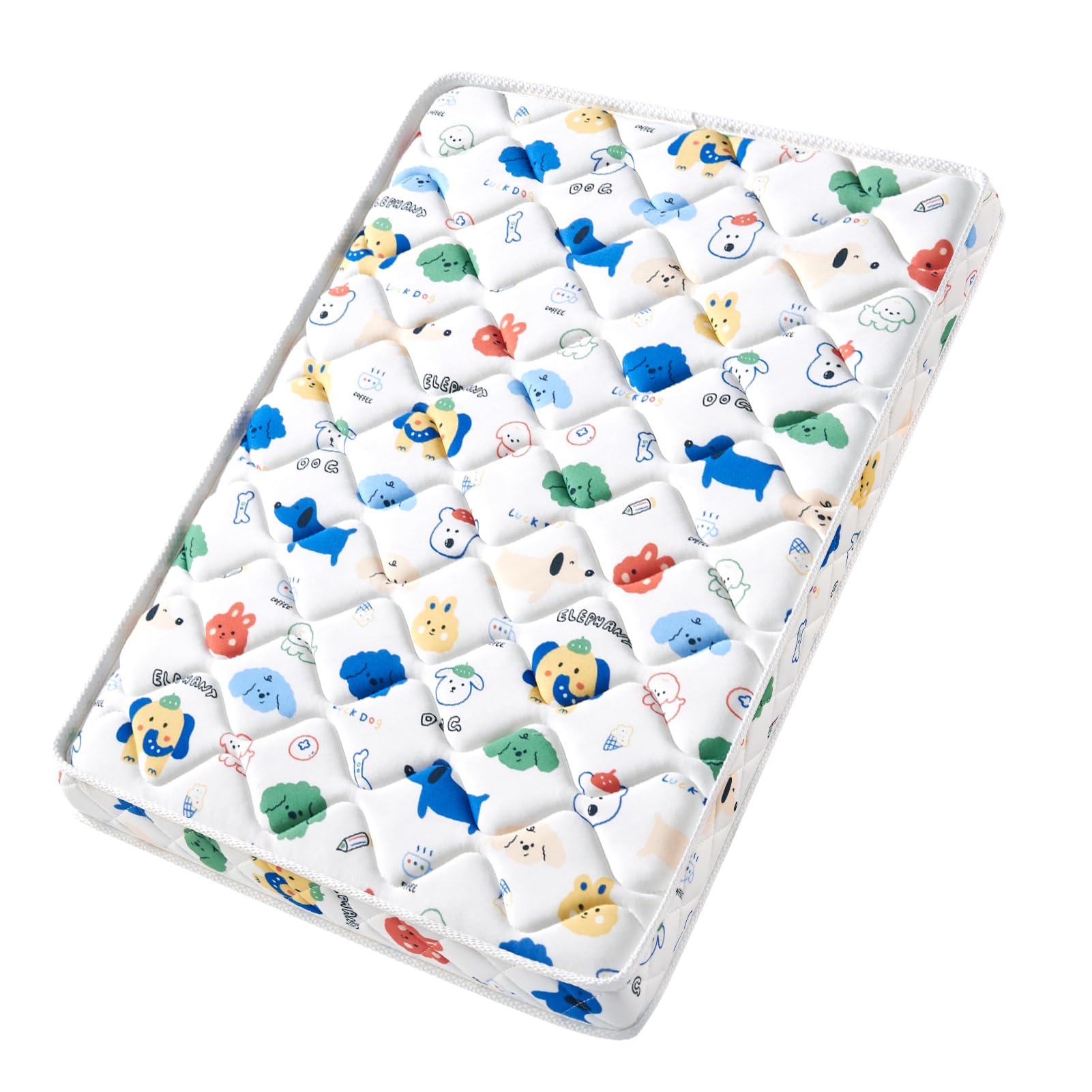 OSSERTSbearY Pack and Play Mattress 38x26 fits travel-ready play yards for babies.