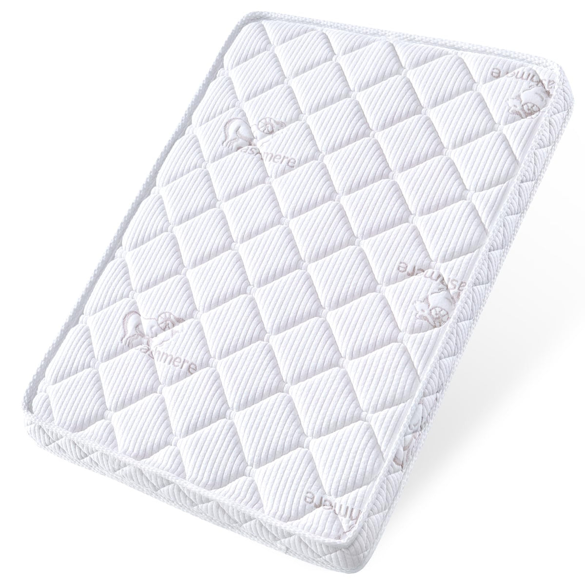OSSERTSbearY Pack and Play Mattress with foam core for secure support and comfort