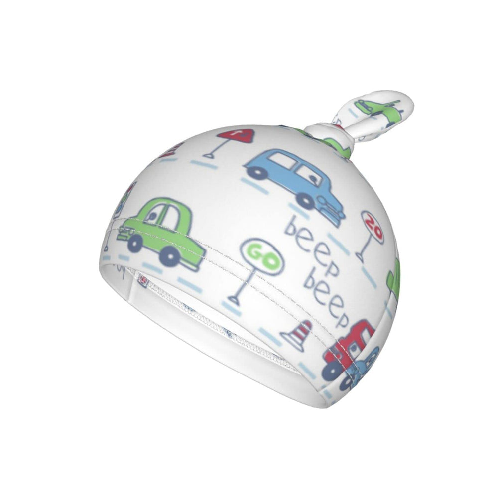 Flat-lay of the Osvbs swaddle showing size and design.