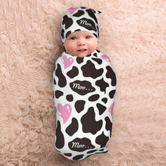 Osvbs pink heart headband with adjustable knot for newborn comfort.