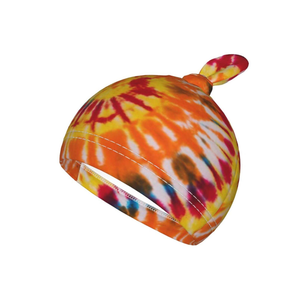 Osvbs rainbow swaddle fabric close-up, showcasing soft skin-friendly texture and elasticity.