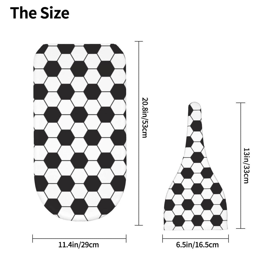 Osvbs soccer swaddle blanket size 0-6 months for growing babies.