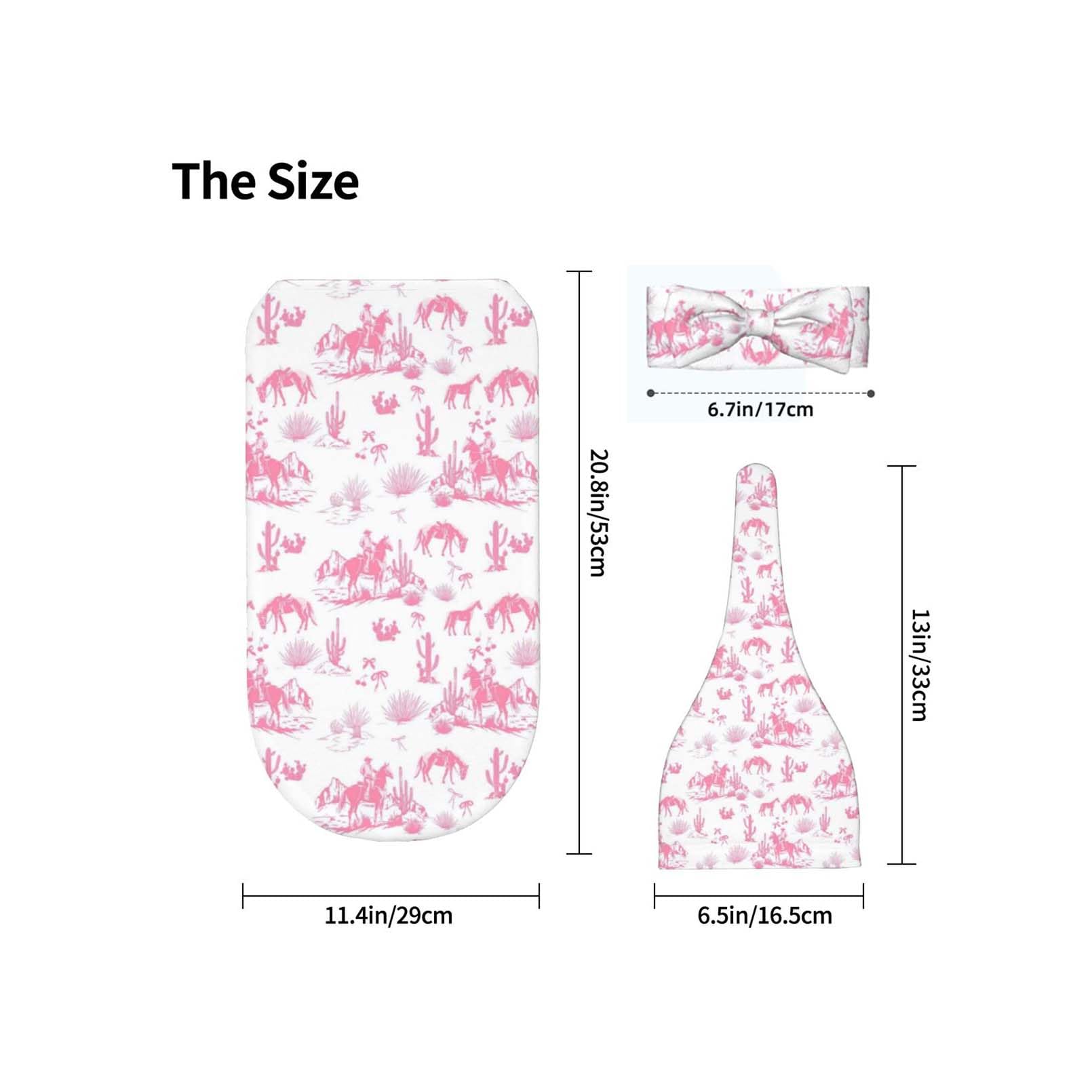 Osvbs gift-set swaddle hat headband ideal for baby showers