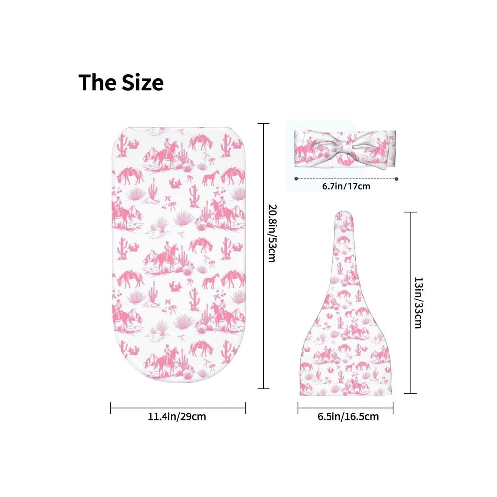 Osvbs gift-set swaddle hat headband ideal for baby showers