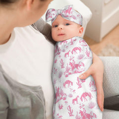 Osvbs matching headband adds cute detail for newborn photography