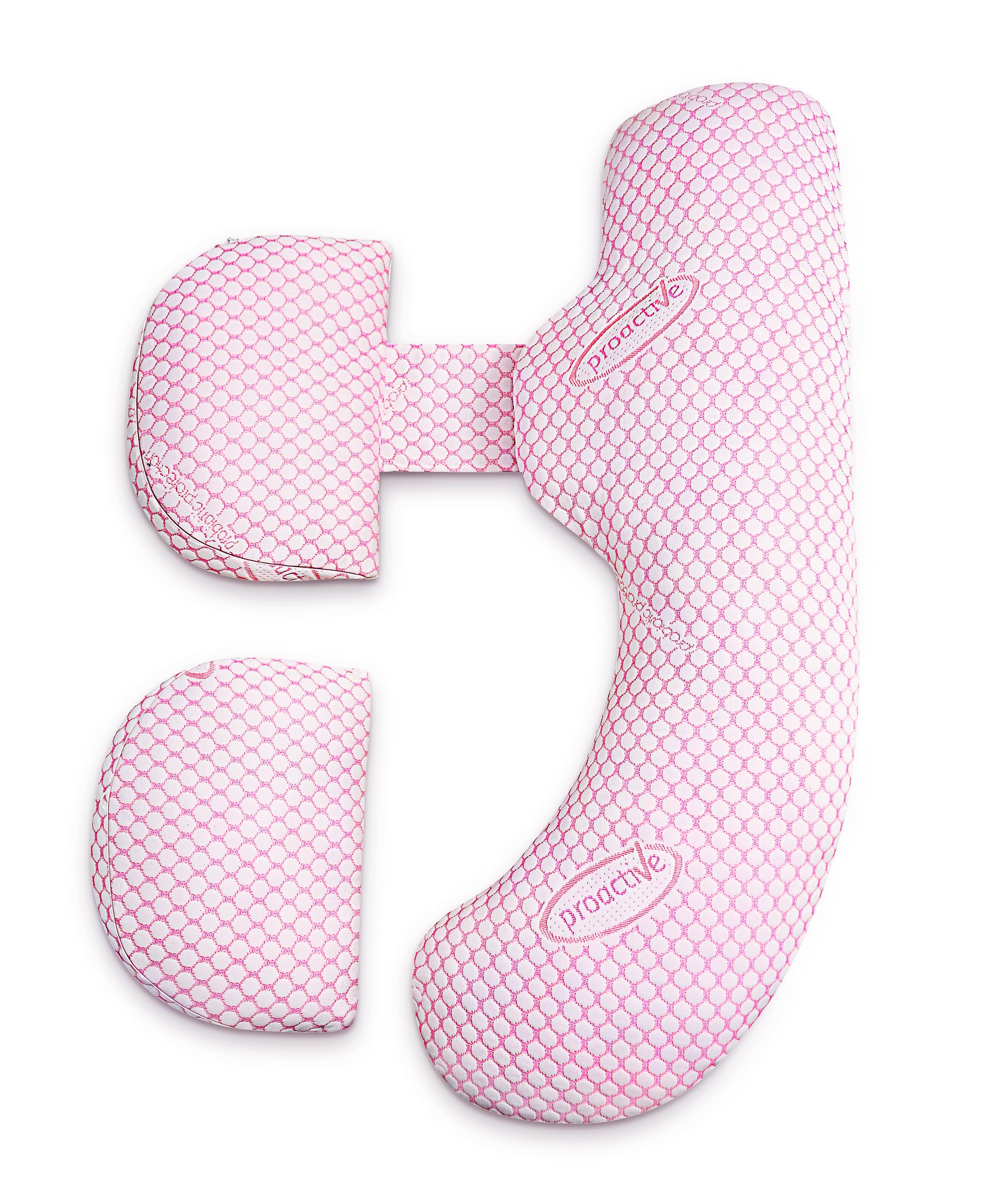 Oternal pregnancy pillow front view for late-pregnancy comfort