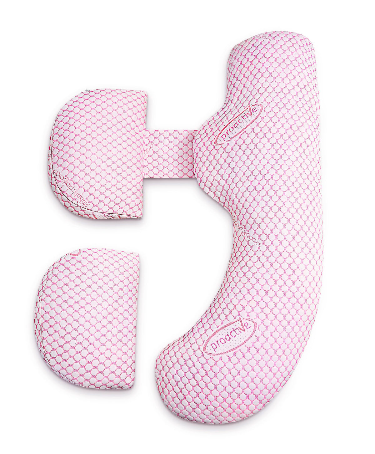 Oternal pregnancy pillow front view for late-pregnancy comfort