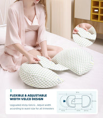 Oternal Pregnancy Pillow cushions hips and legs for relaxing nights