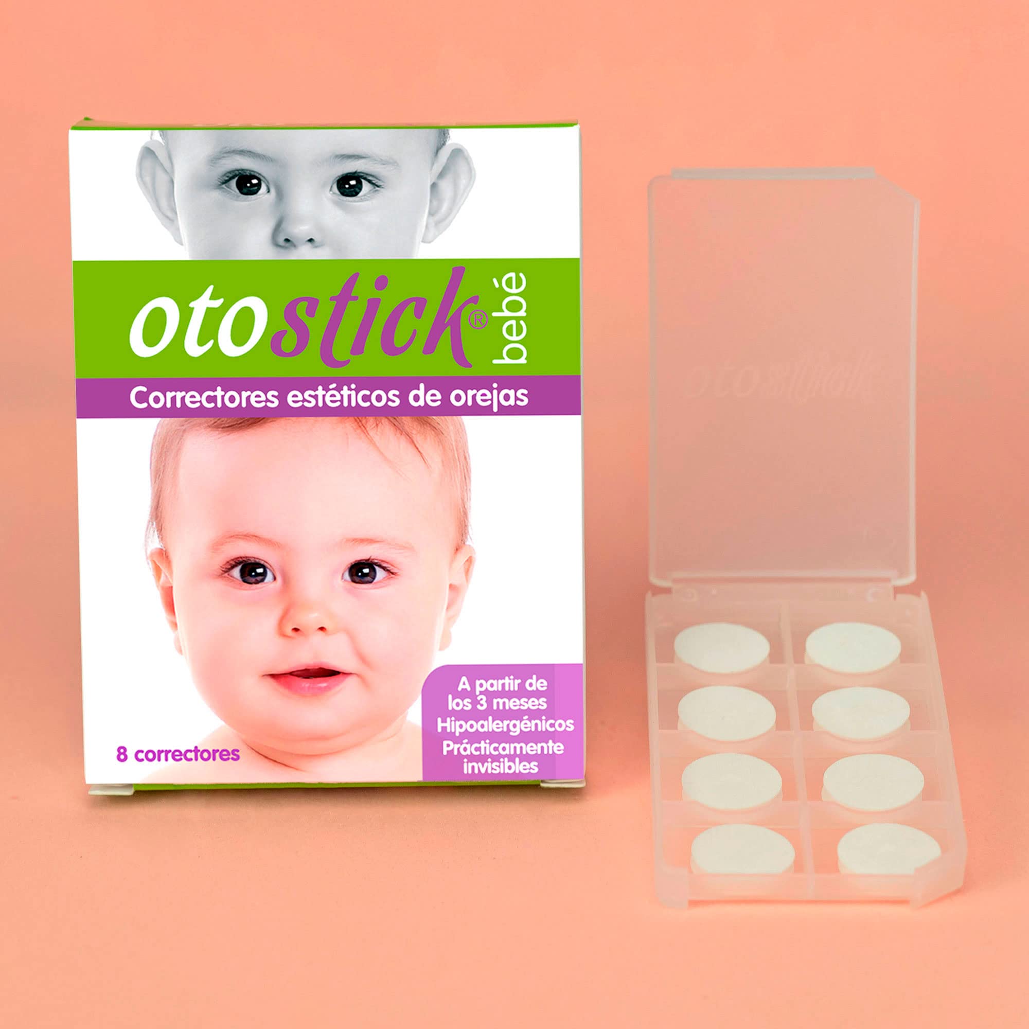 Otostick Baby removal with oil to ease detachment