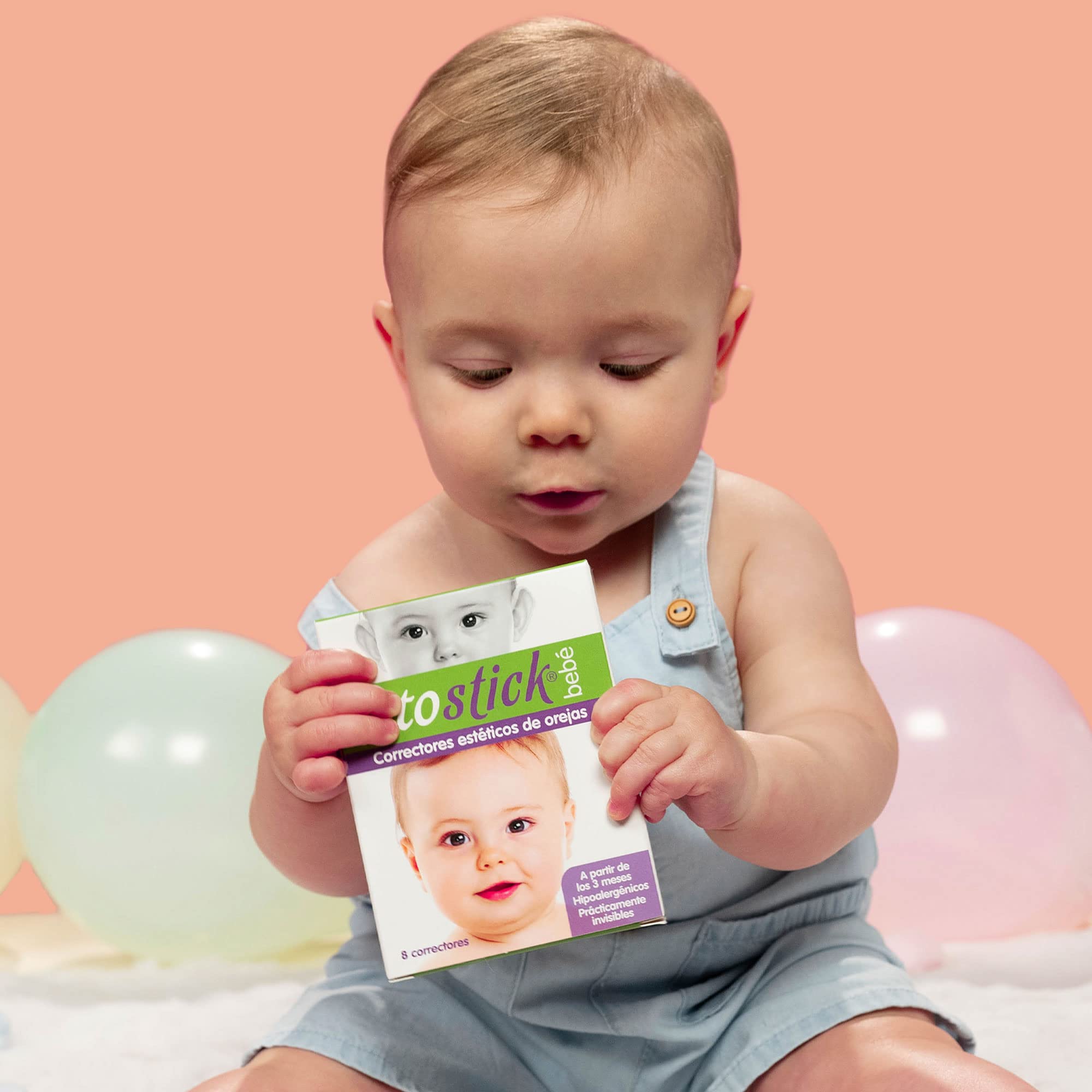 Otostick Baby silicone adhesive highlights skin-safe material