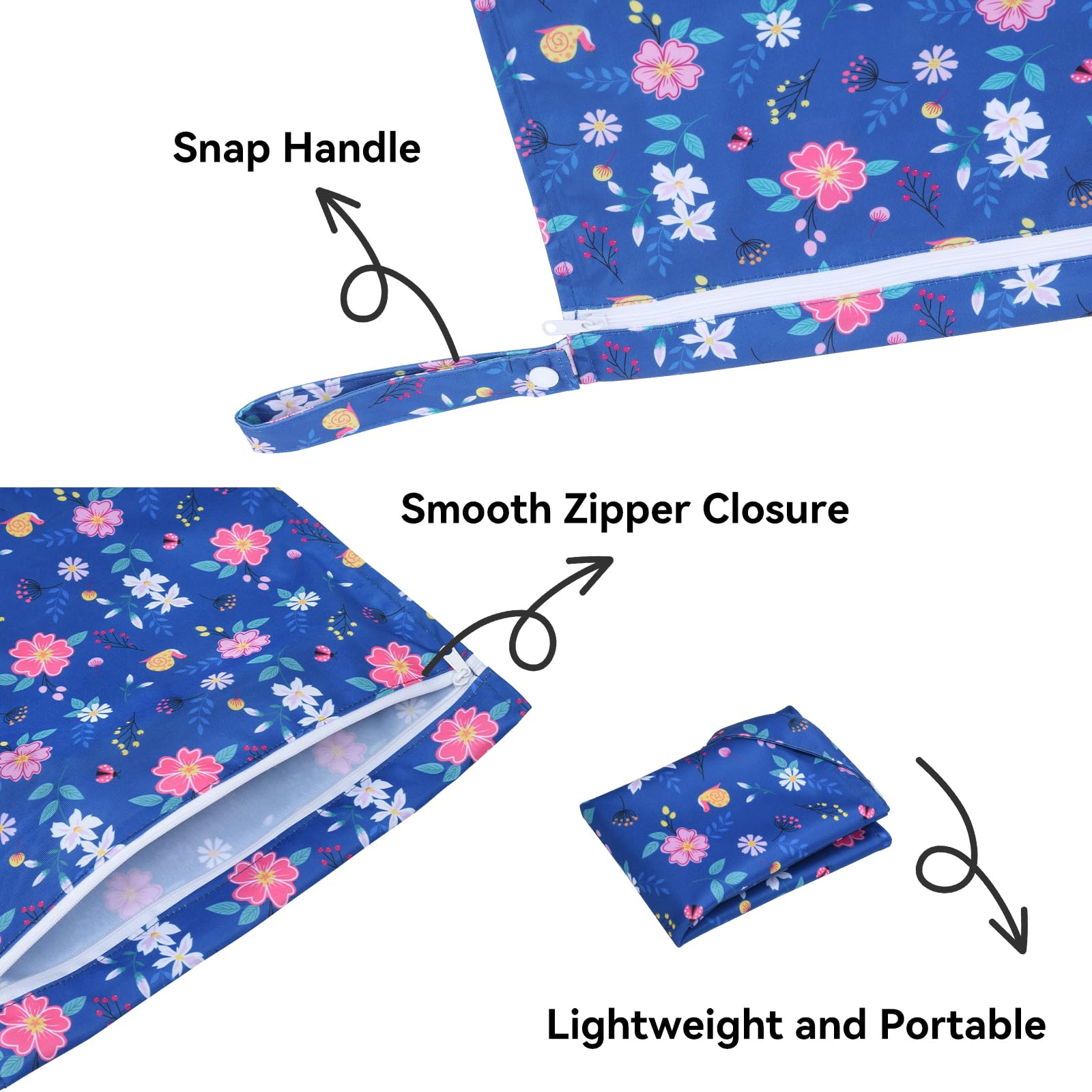 OTraki wet-dry bag zipper closeup shows secure closure to prevent leaks.