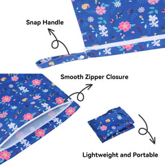 OTraki wet-dry bag zipper closeup shows secure closure to prevent leaks.