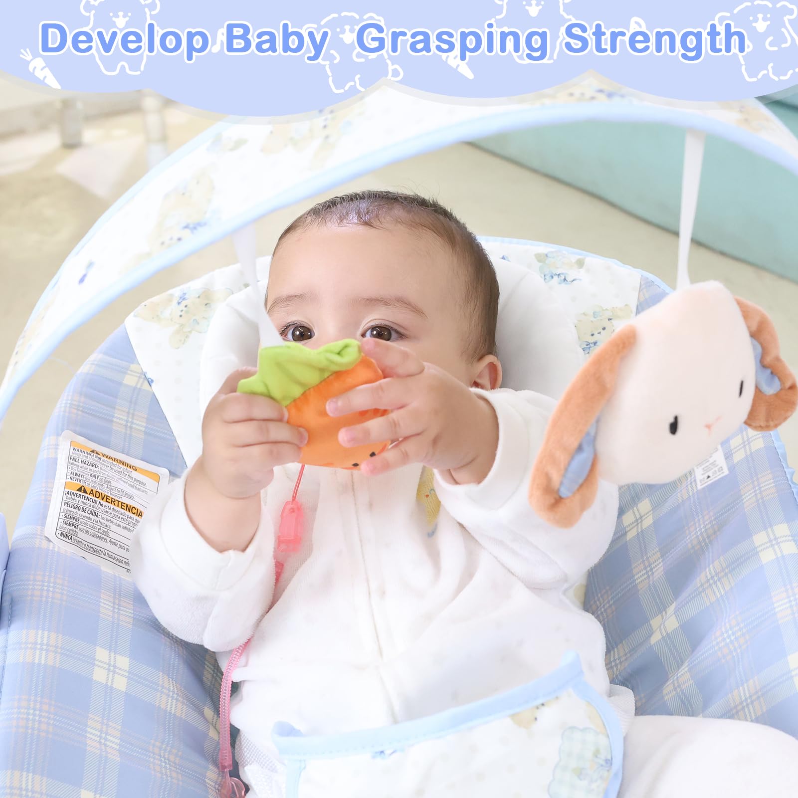 Otrolepota baby bouncer seat cover remains soft and washable