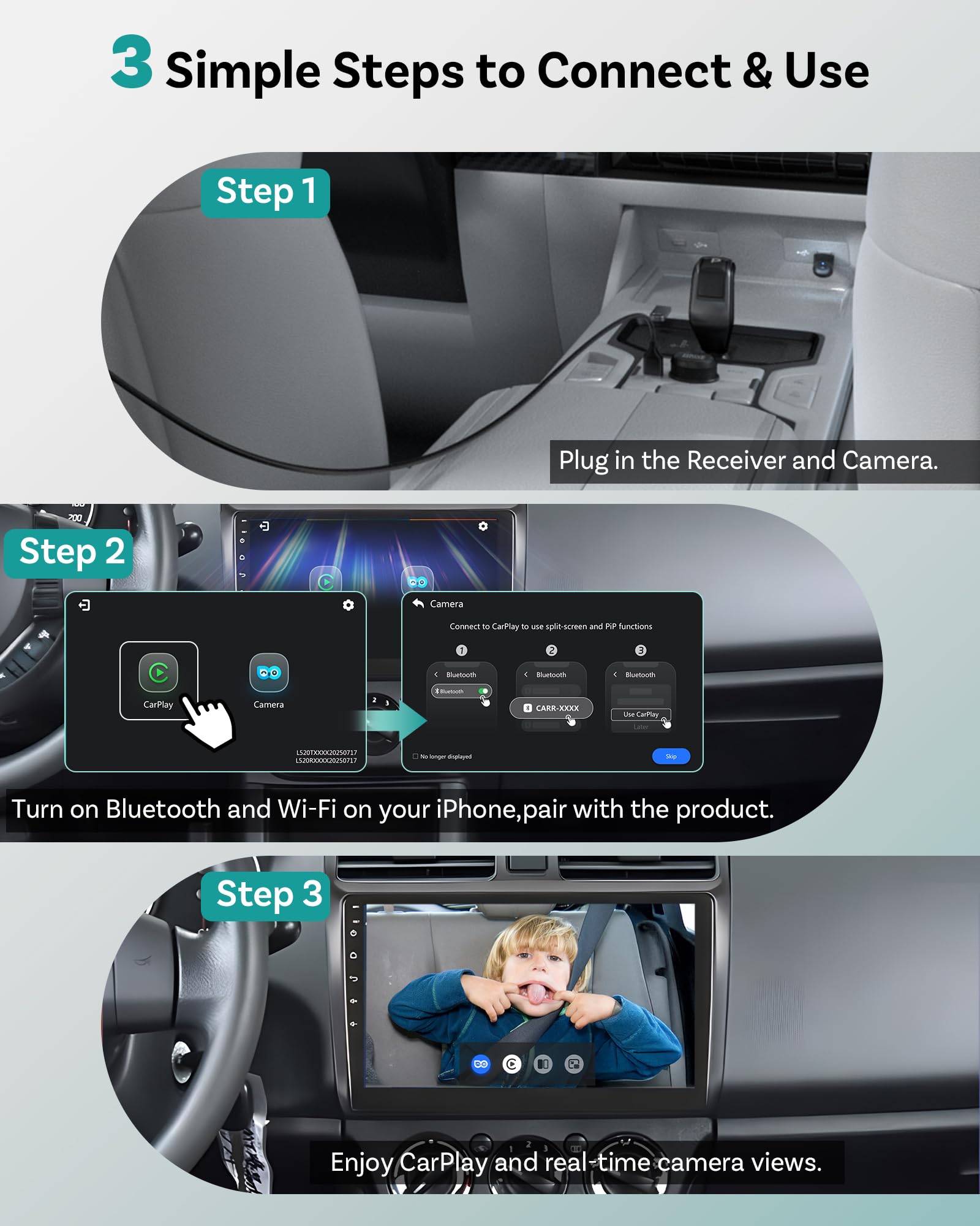 OTTOCAST stable image during daily commutes and trips