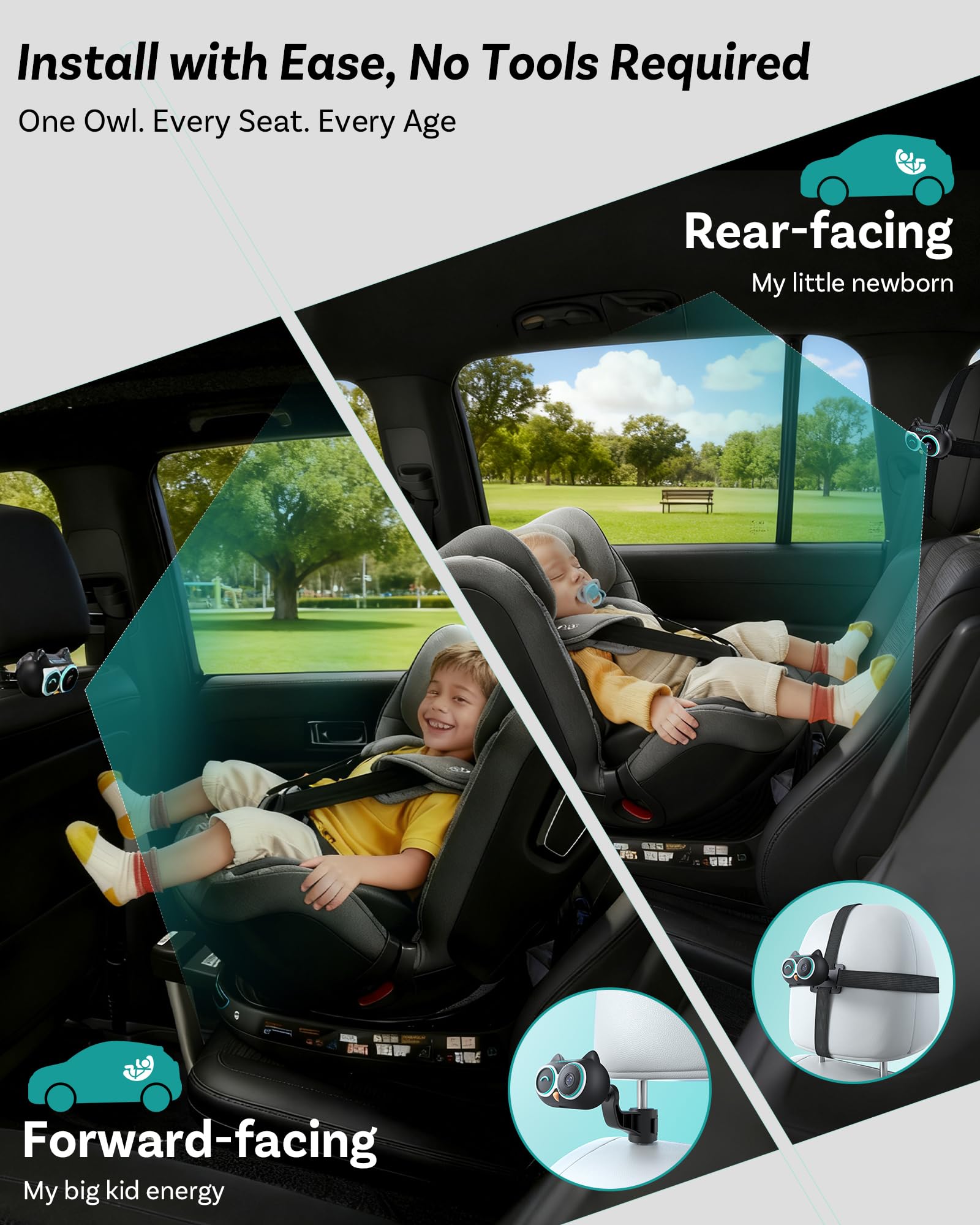OTTOCAST compact owl-design is kid-friendly and durable
