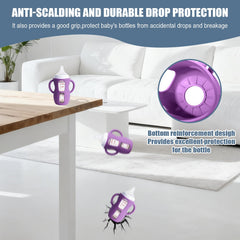 OtumnFS drop-protection sleeve cushions glass bottles against accidental drops.