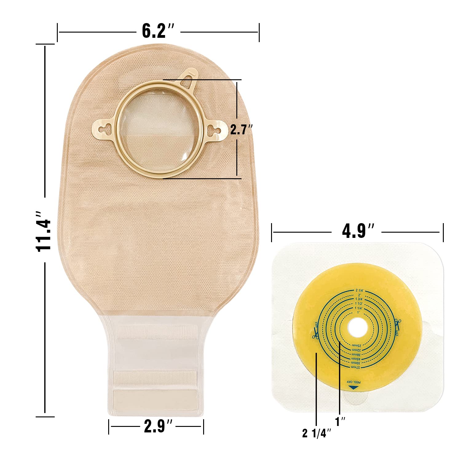 OUCHAN Carbou buckle ring attachment enables quick secure pouch connection