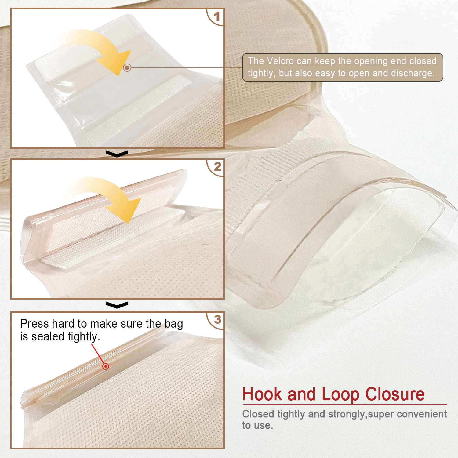 OUCHAN Carbou measure card included for easy sizing