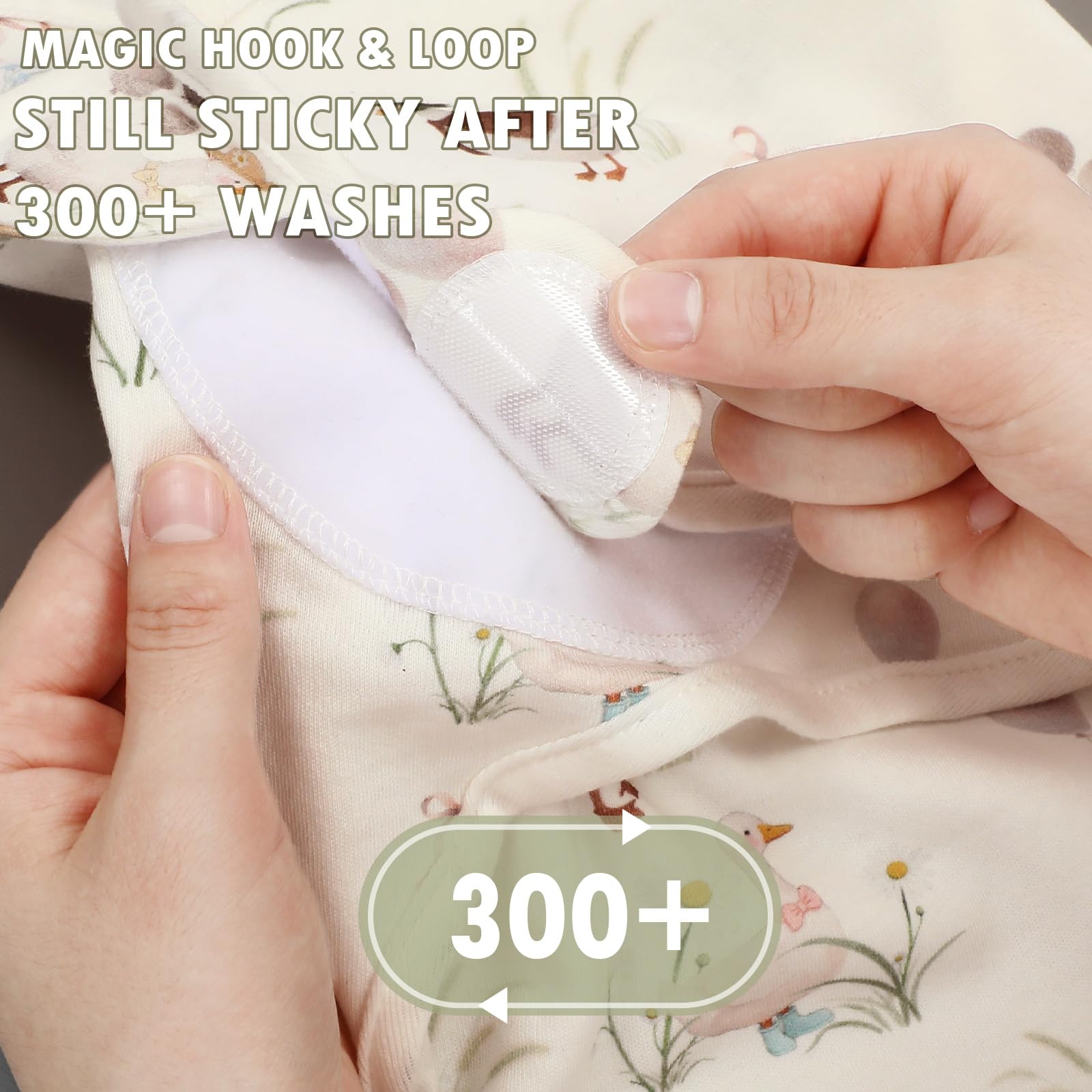 Oudain Silly Goose Swaddle in a nursery creates a cozy, year-round sleep space.