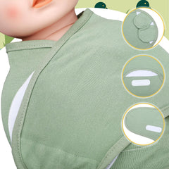 Oudain ergonomic embrace supports hip-friendly positioning and soothing snugness.