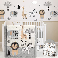 Oudain blanket with woodland animals offers cozy warmth and soothing visuals