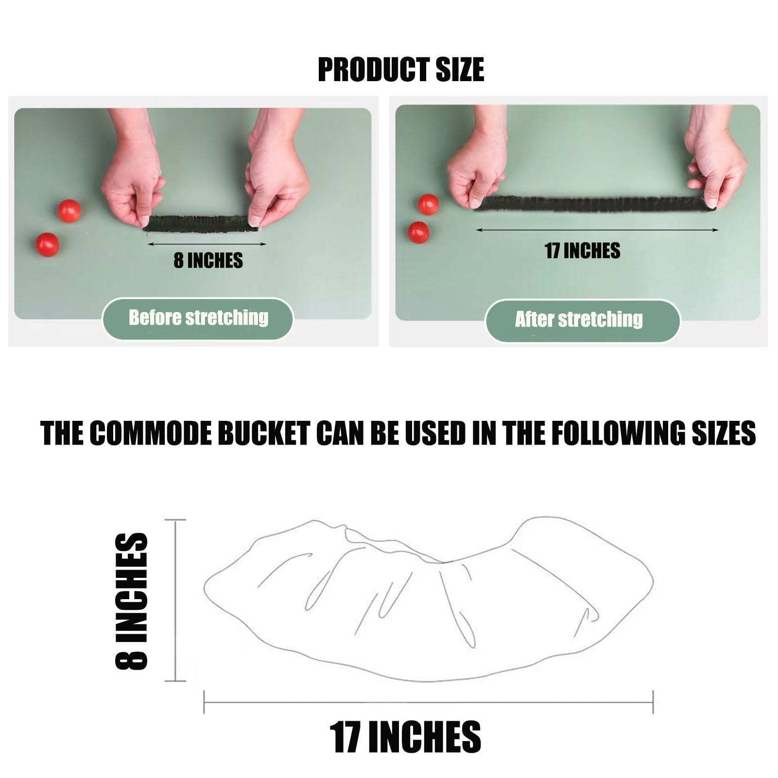 OULIGET liner made with food grade film for child-safe use.