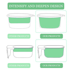 OULIGET liner supports up to 5 ounces with leak-proof performance.