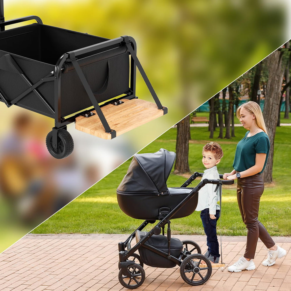 OUSEXI rear-bar mount fits most wagons for quick, tool-free setup.