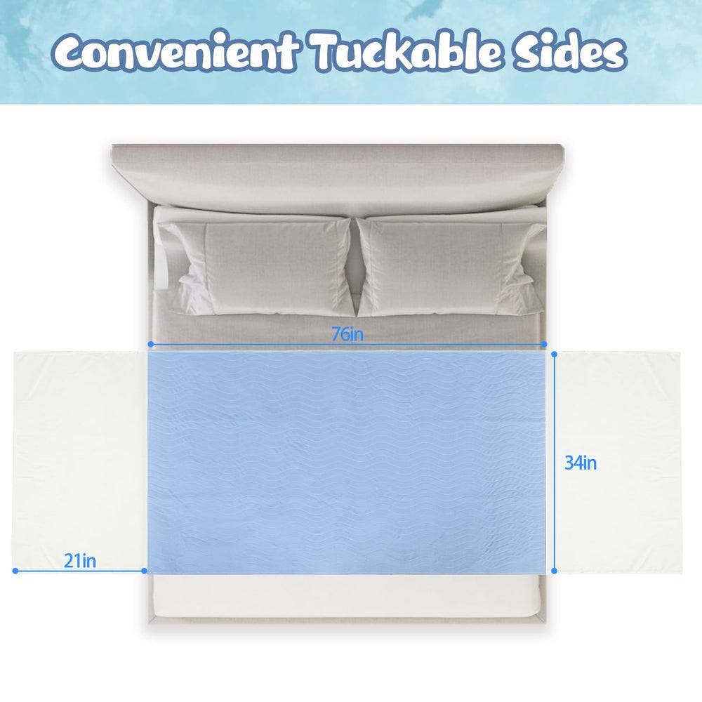 OUTCREATOR 4-layer absorbent core close-up with rapid-dry moisture wicking.